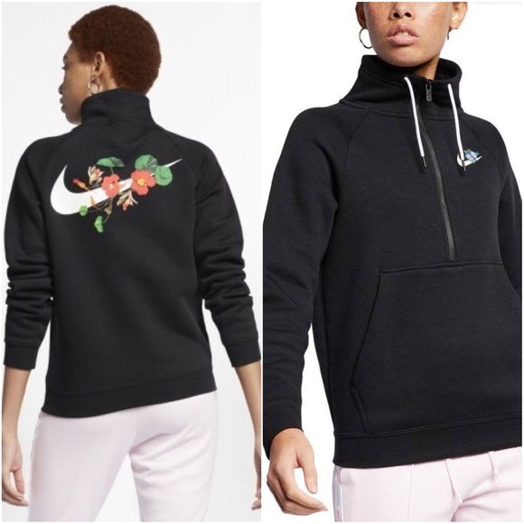 Nike Tops - Nike Sportswear Femme Rally Half-Zip Pullover